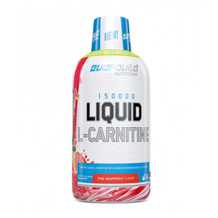 Everbuild - Liquid L-Carnitine 3000mg + Green Tea / 500 ml.